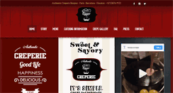 Desktop Screenshot of bonjourcrepe.com